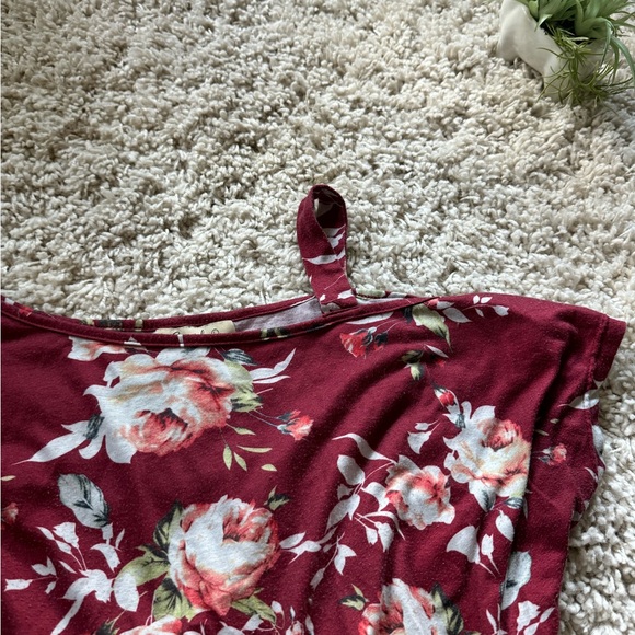 Cyanstyle floral off the shoulder flower cute date night evening summer … - Picture 4 of 4